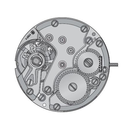 Mvt. ETA 1727-1 H1 8 3/4''' SS MECH HW