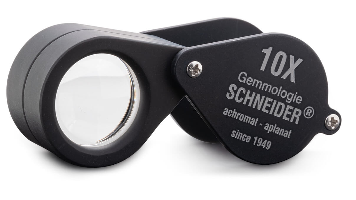 Schneider loupe de diamants L1 Super, 10x, 20 mm champ visuel, achromatique, aplanatique