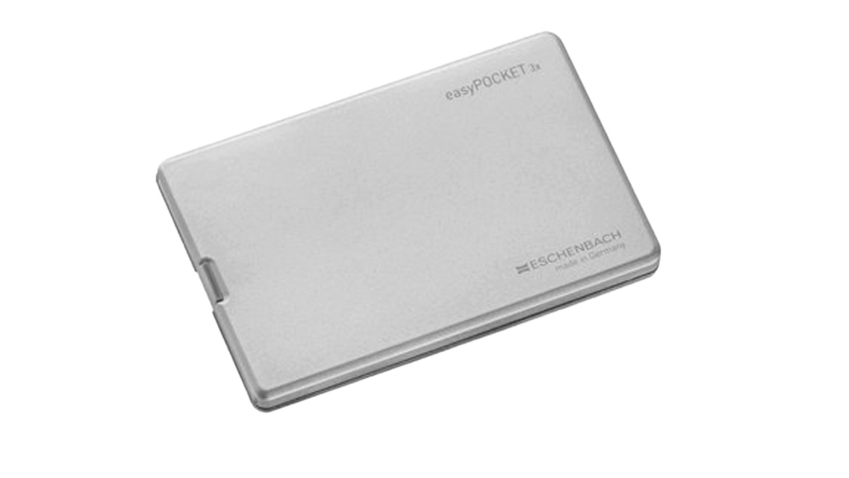 Eschenbach 152111 easyPocket, loupe éclairante de poche, grossissement 3x