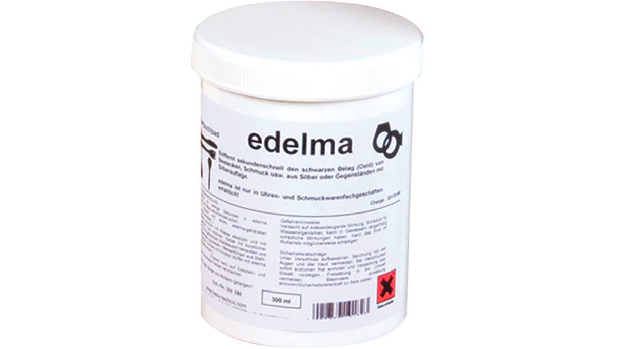 Edelma Bain à immersion pour argent sans protection contre l'oxydation à 300 ml