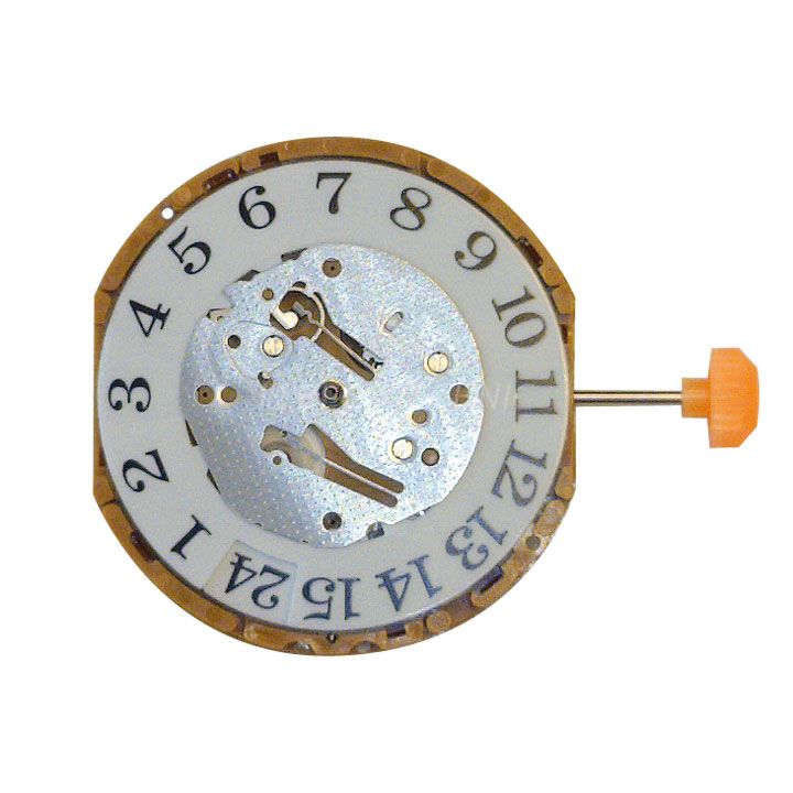 Mvt. Miyota GP00 12''' DATE12 SC BIG DATE RETRO DUAL TIME Quartz (371 | SR920SW)