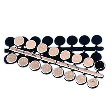 Jeu de 16 points 16 mm, jaune