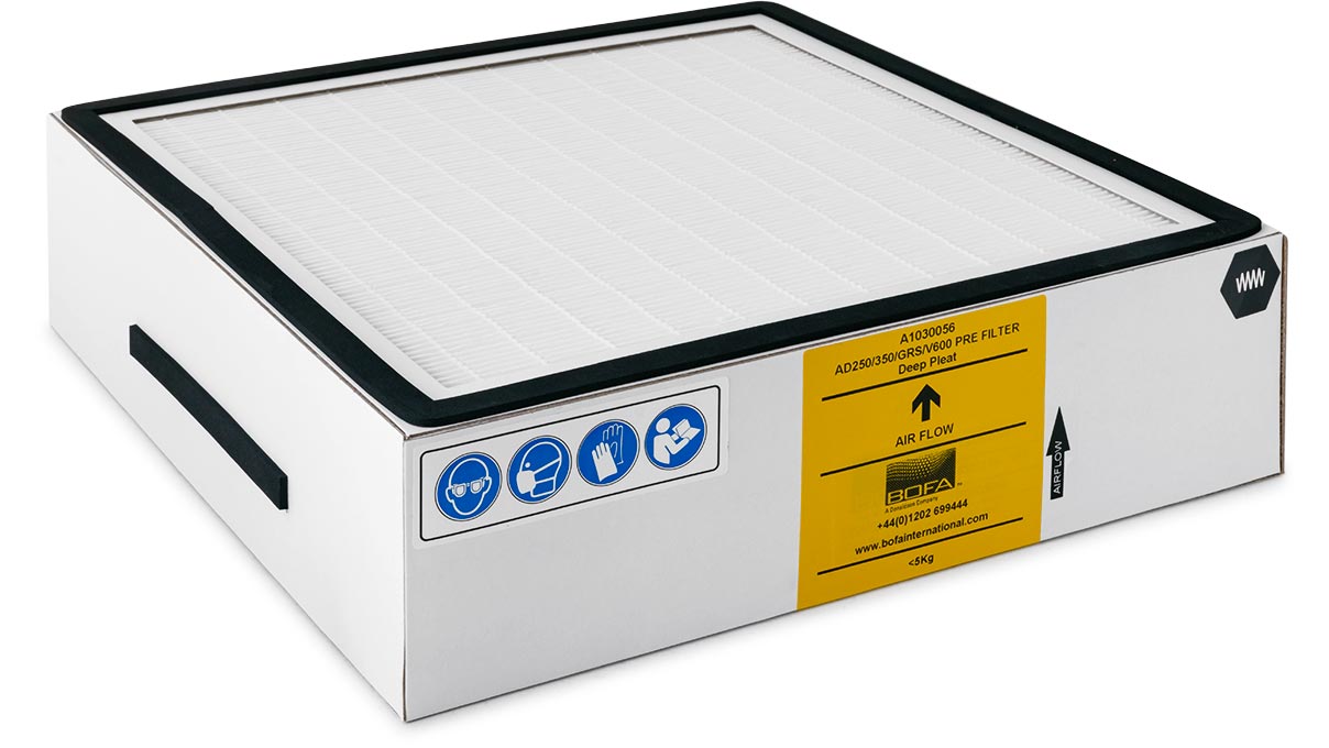 Préfiltre pour système d'aspiration Bofa AD 350