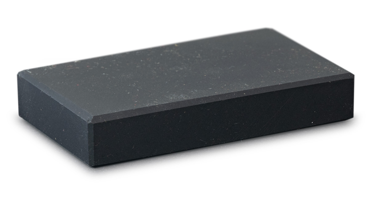 Pierre de touche pour or, 62 x 38 x12 mm