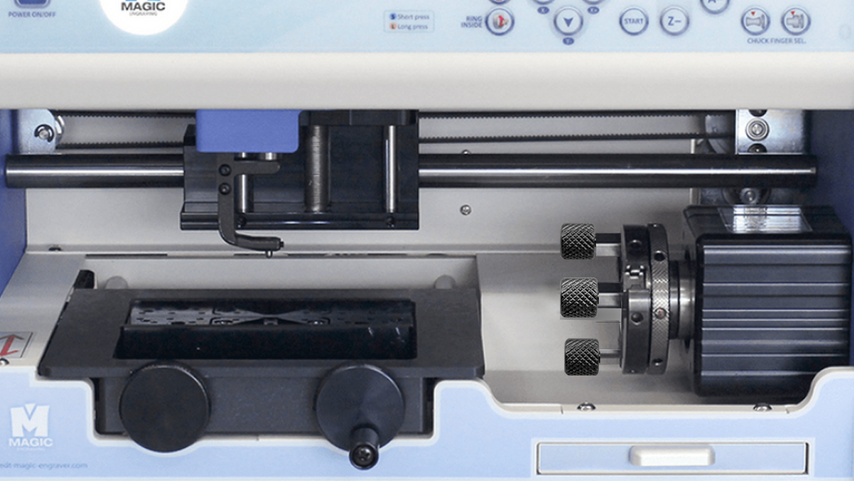 Adaptateur de bracelet pour la rotation de l'anneau sur les machines à graver Magic