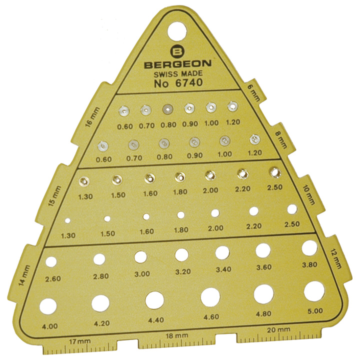 Bergeon 6740 Jauge pour couronnes