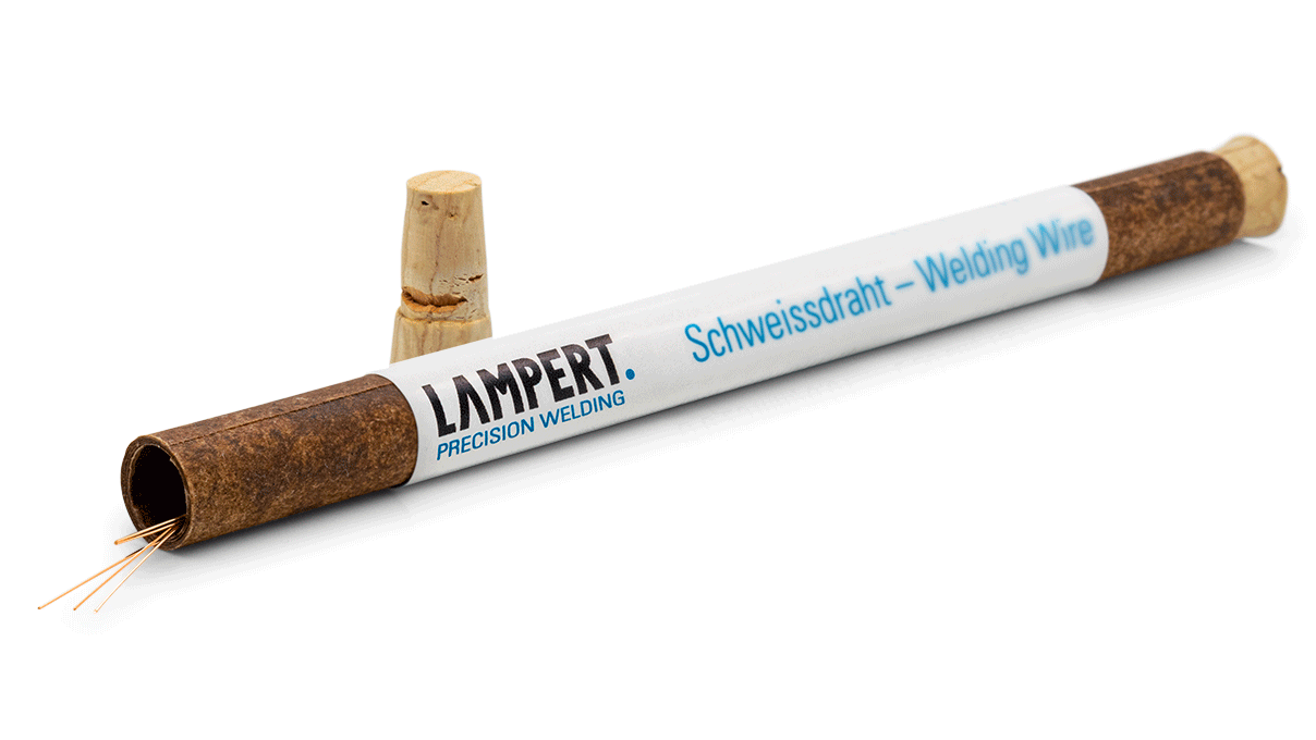 Lampert fil de soudure Au 585 Rose, pour 585/- or rosé, Ø 0,45 x 300 mm