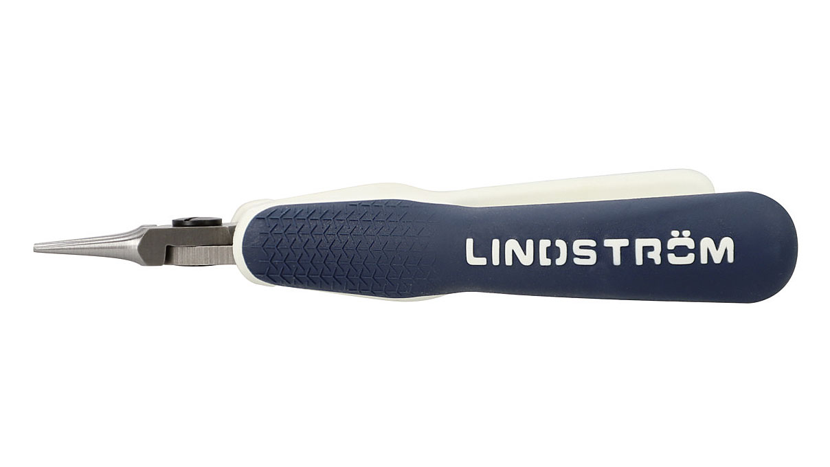 Lindström RX7590A Pince ronde de précision, longueur 146,5 mm