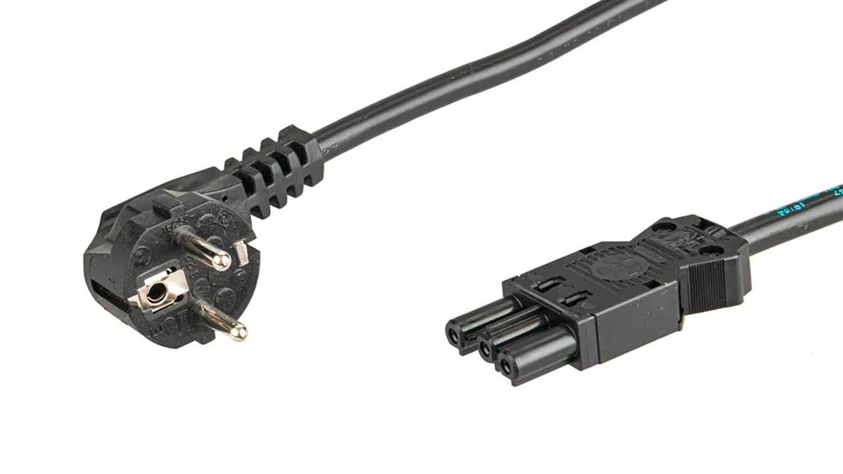 Câble d'alimentation pour bloc multiprise modulaire, 2 m