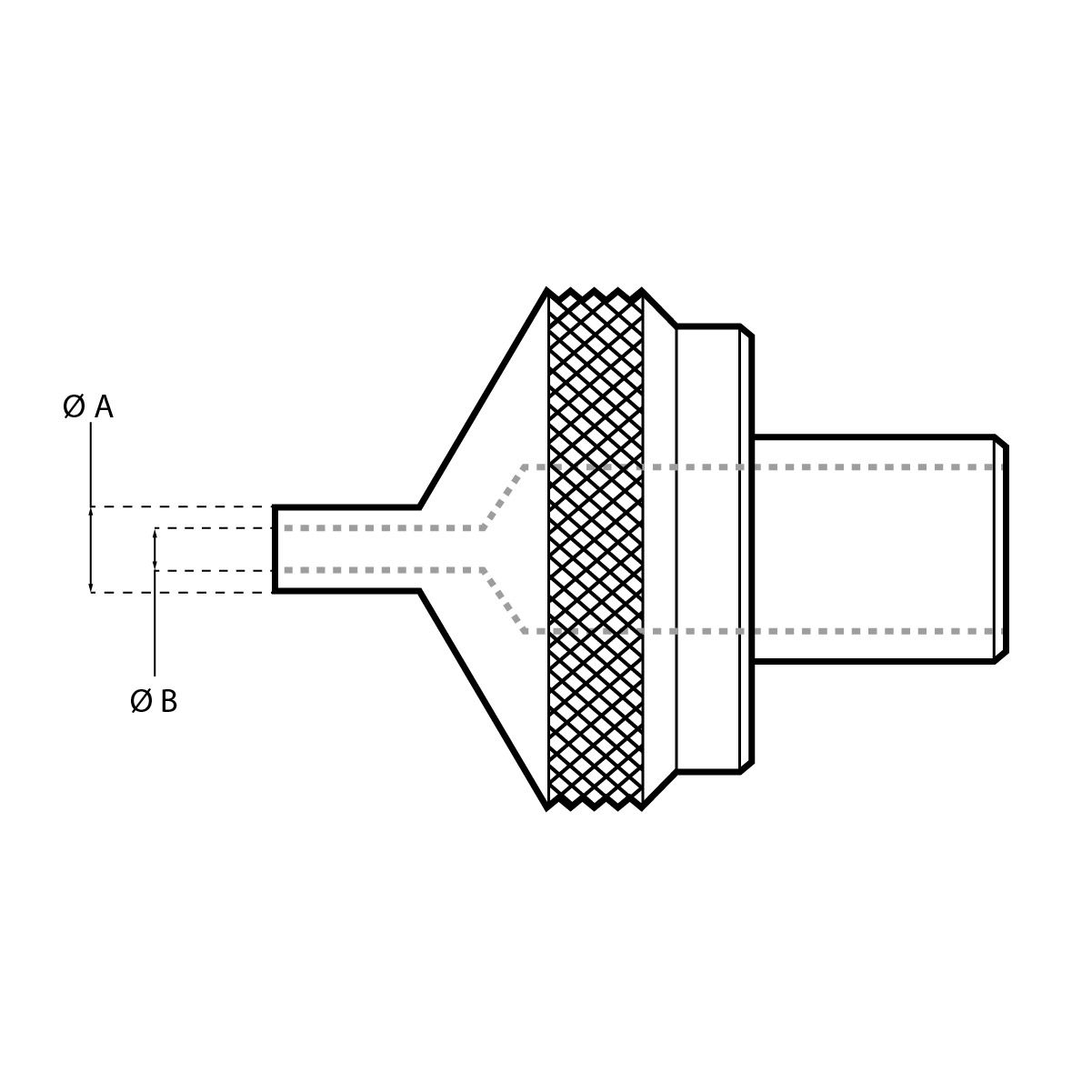 Ambösschen HORIA N°spezial Ø ext. 1,30 mm, Ø int. 0,80 mm