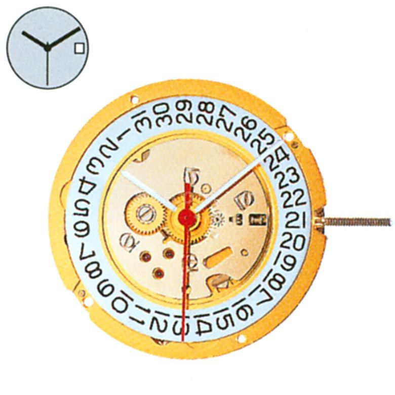 Mvt. Ronda 1005 10 1/2''' SC DATE6 Quartz