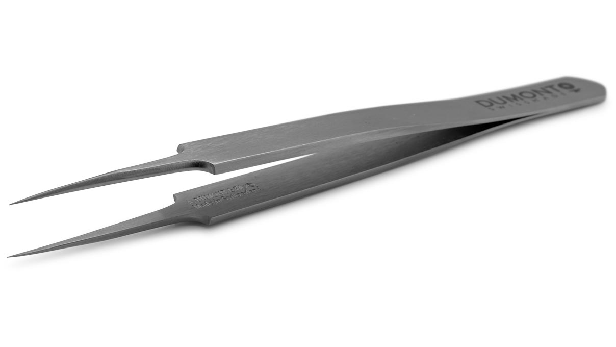 Dumont brucelles, Forme 5, Inox 08, 110 mm