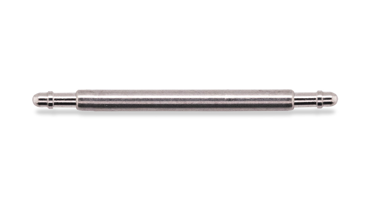 Barres àressort avec extrémité rondepointe pour fermoirs D 1,60 mm L 22 mm