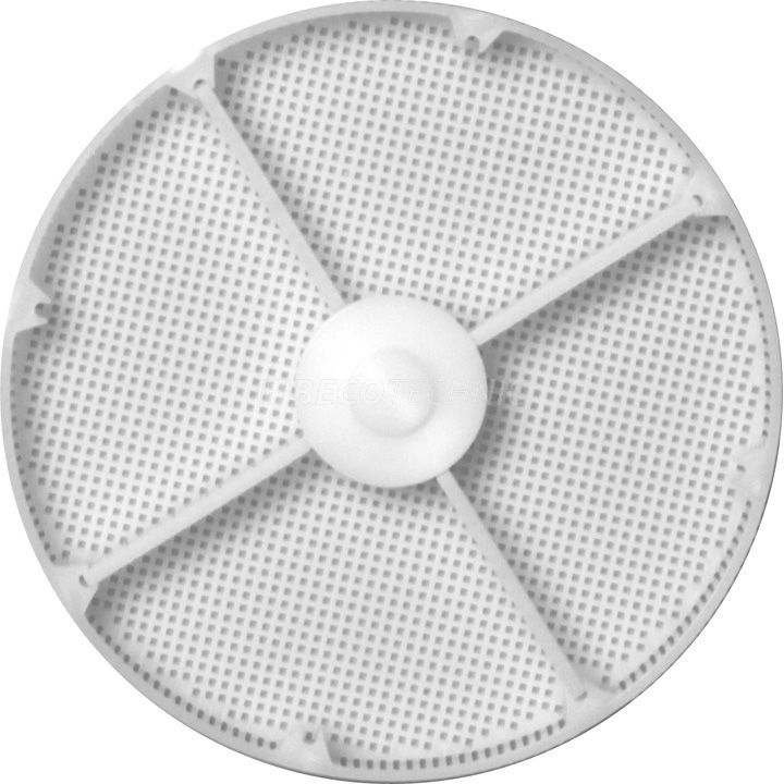 Panier en plastique, hauteur 8 mm (hauteur intérieure 6,5 mm), Ø 80 mm, avec 4 cloisons, N° 15882 pour ACS900