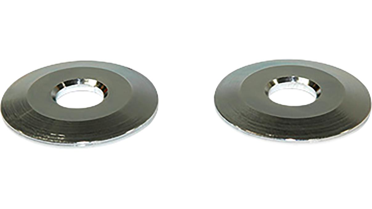 Brides de pressage, Ø 60 x 18 mm, pour polisseuse Vitax V-1, 2 pièces