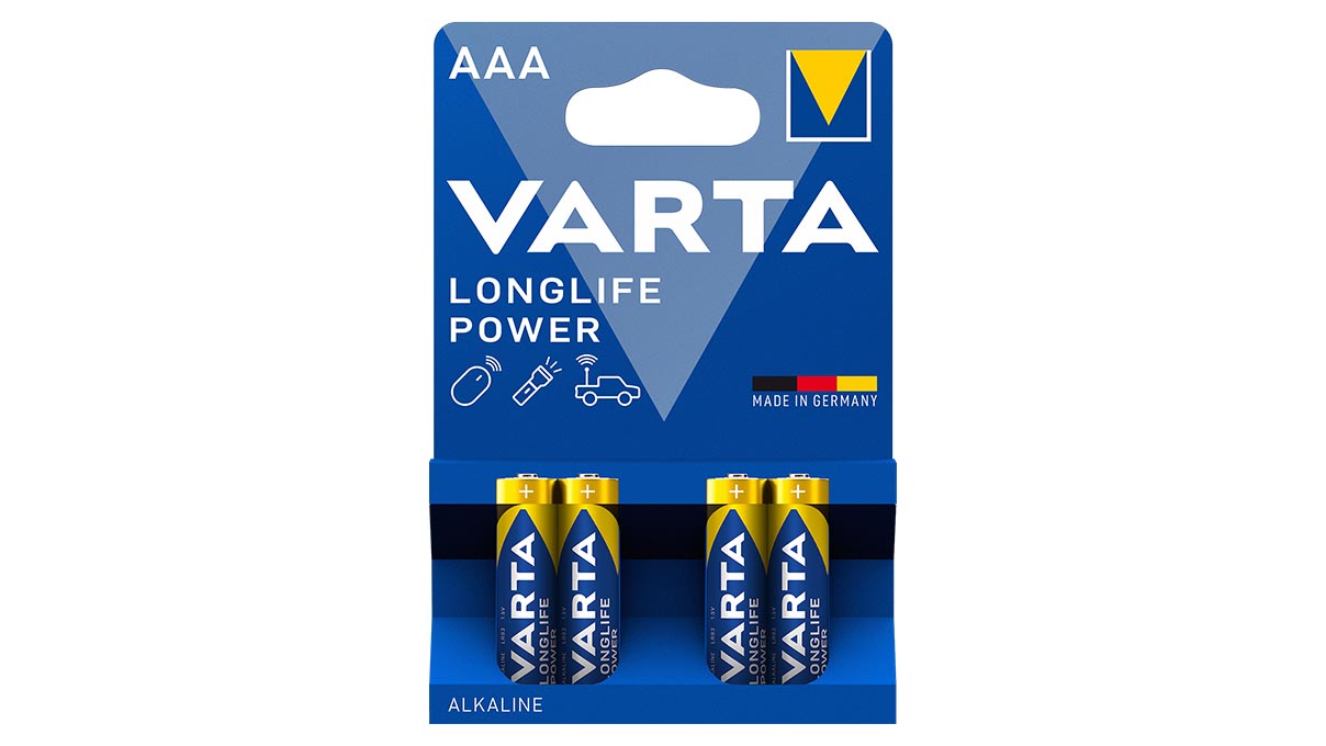 Varta LR03 pile alcaline longue durée