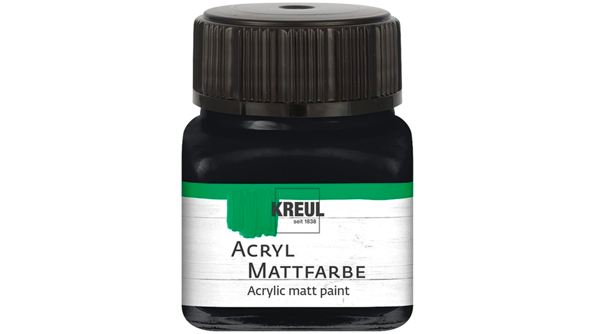 Laque pour des aiguilles noir mat 20 ml