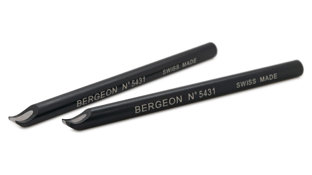 Bergeon 5431 2 Leviers aux aiguilles longueur 9 mm, largeur 3 mm