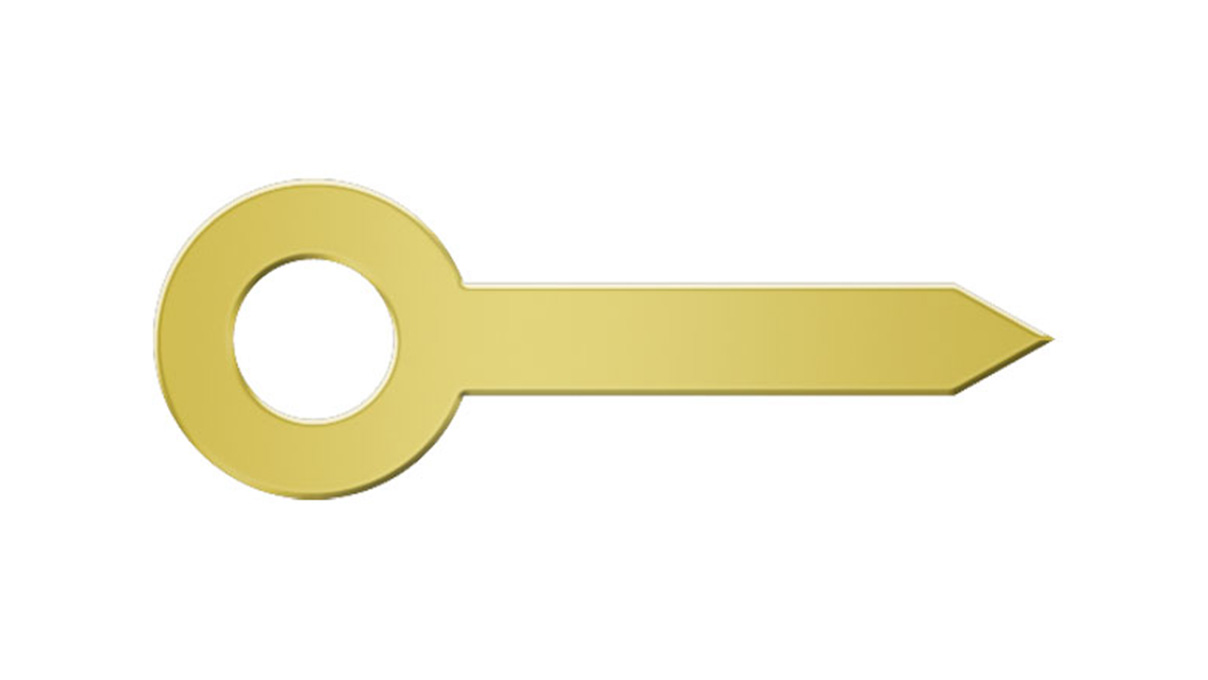 36 pair Aiguilles pour montres jaune et 30 aiguilles seconde droite (types en sachets de 3 pcs.
avec numéro et dimensions) -swiss made-
