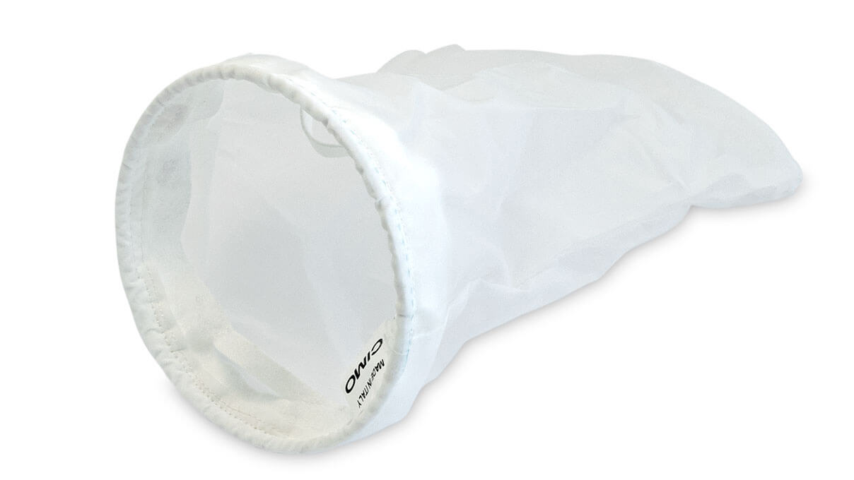 Sac filtrant en nylon pour polisseuse Angel 85, 100 µm