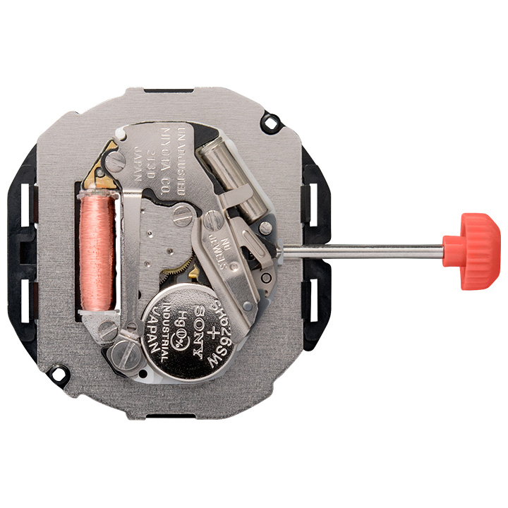 Mvt. Miyota 213D 10 1/2''' SC DISC UNDER DIAL Quartz