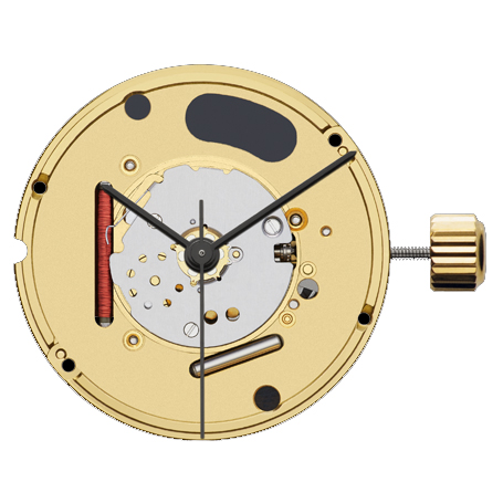 Mvt. ETA F05.402 MH1 10 1/2''' DATE3 SC Quartz (371 | SR920SW) - PreciDrive