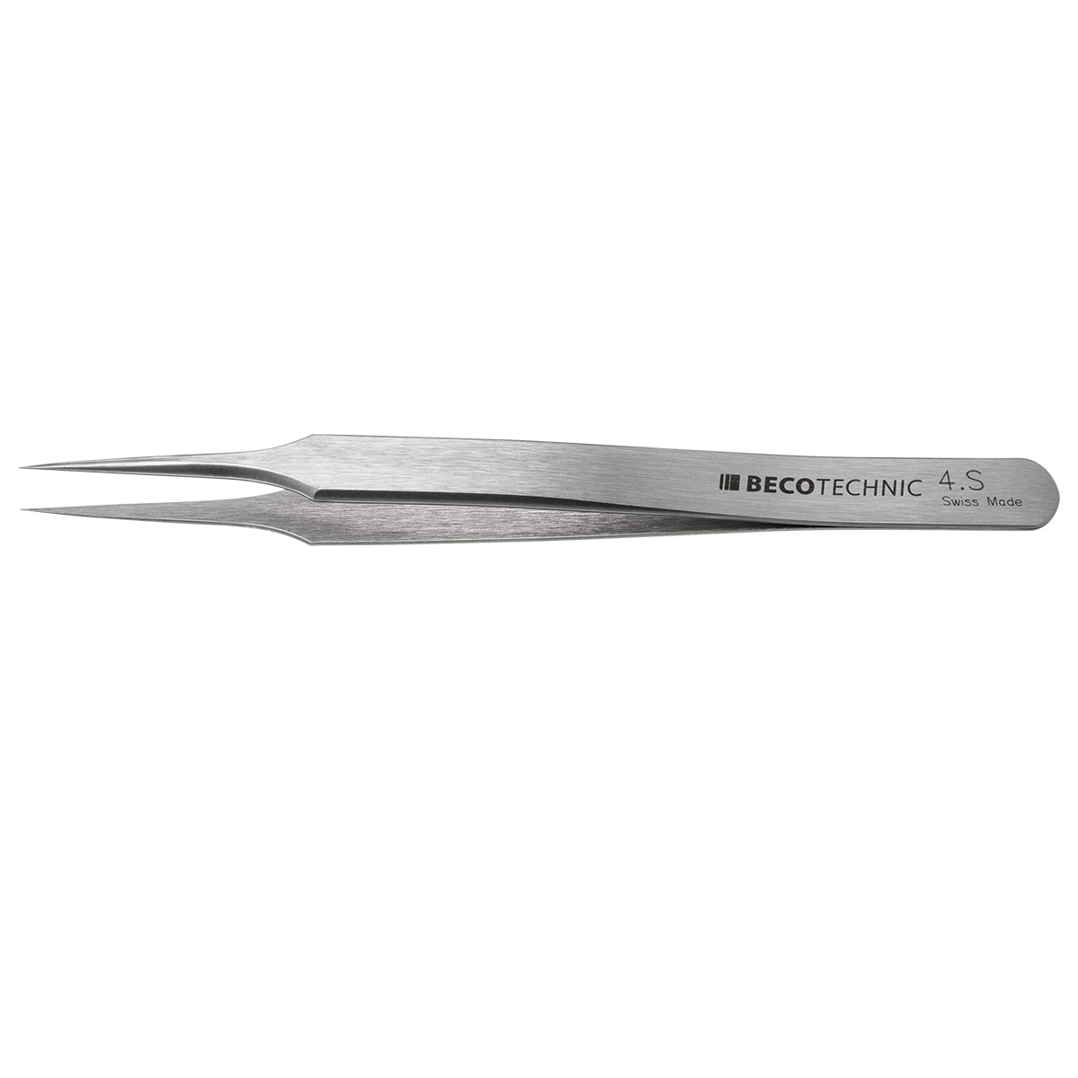 Beco Technic Brucelles forme 4, INOX, extra fin pour des spiraux, 110 mm