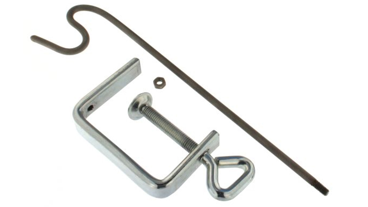 Support pour fer à souder avec pince de table