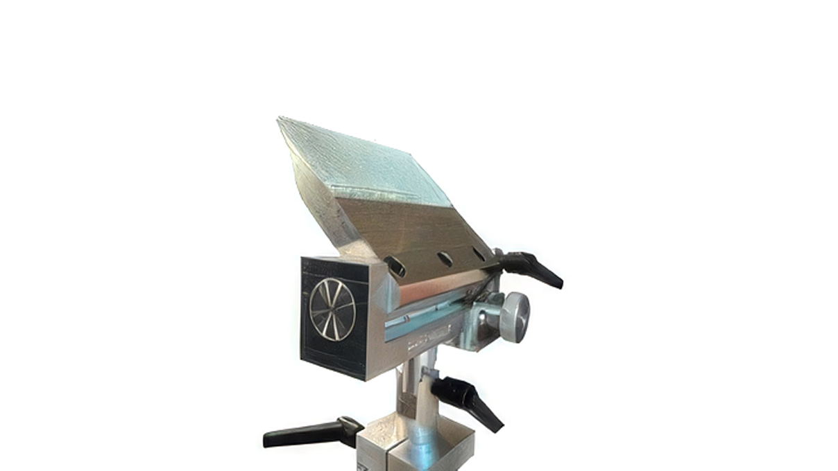 Micromecalp Plaque en verre trempé pour table de lapidage T120S et T120L, largeur 120 mm