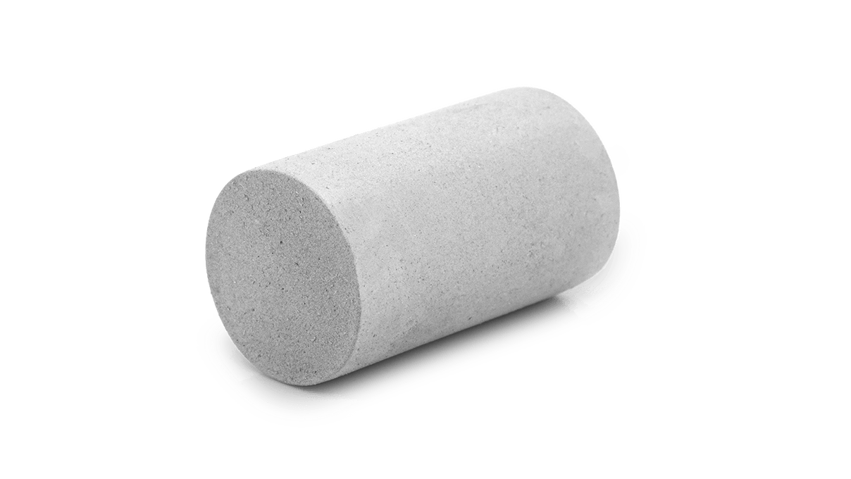 Polissoir Universal, blanc, cylindre, Ø 12 x 20 mm, souple, grain grossier