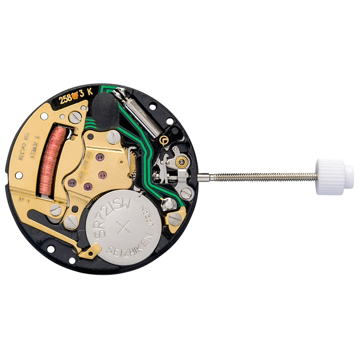 Mvt. ISA 338.103 8 3/4''' SC DATE3 Quartz (315)