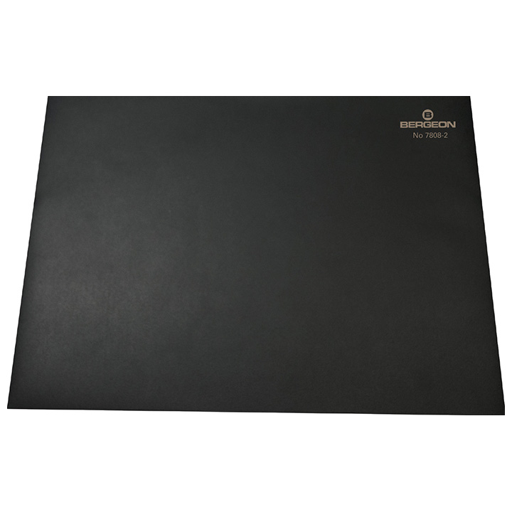 Bergeon 7808-N-01 sous-main, antidérapant, 320 x 240 mm, noir
