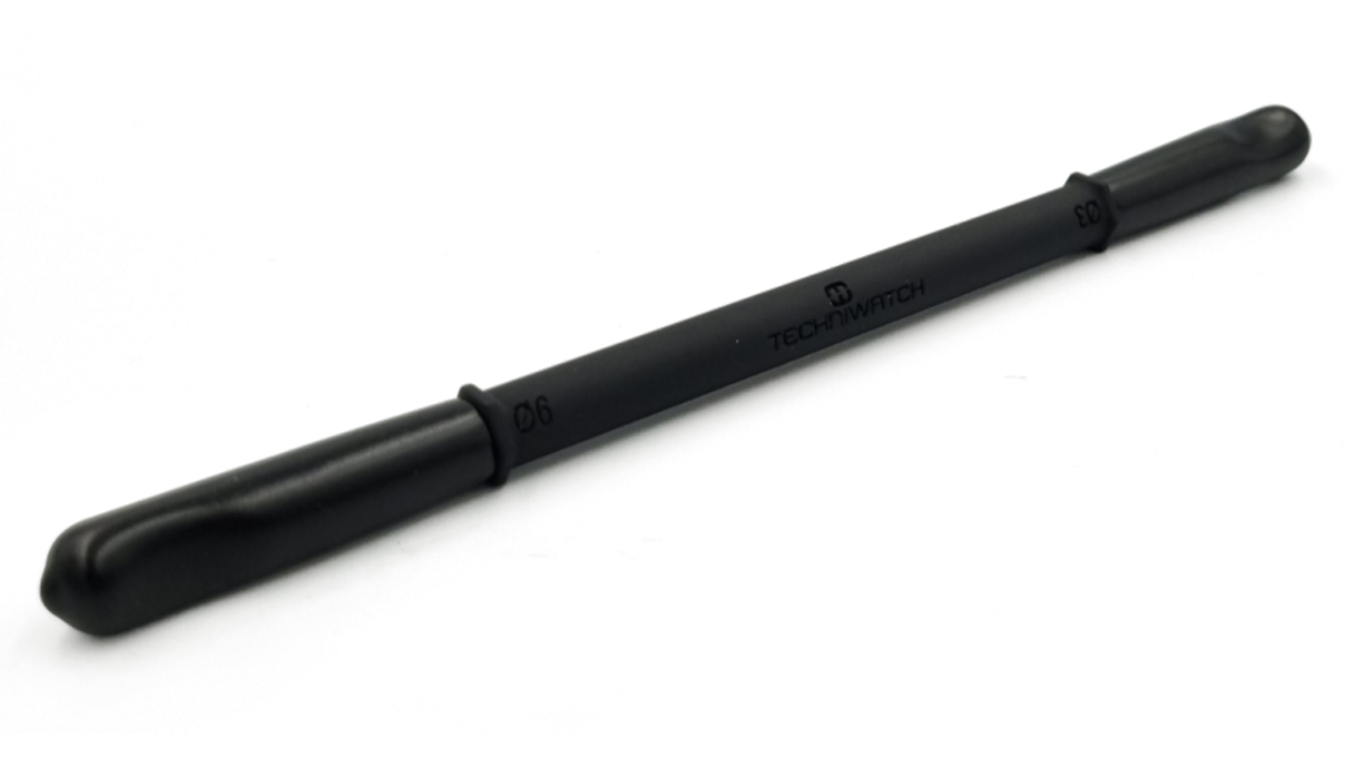 Stylo orientable avec embouts adhésifs, Ø 3 et Ø 6 mm
