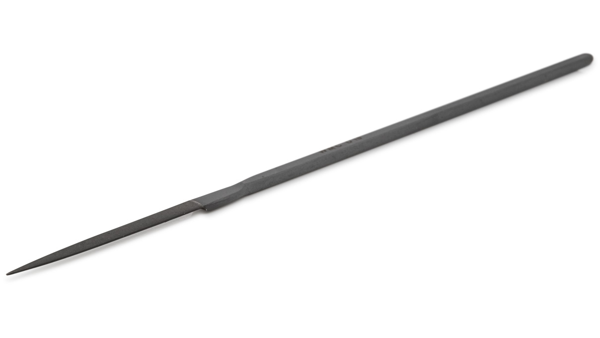 Lime diamantée d’aiguille, barrette, grain D 15, revêtement 40 mm, longueur 140 mm