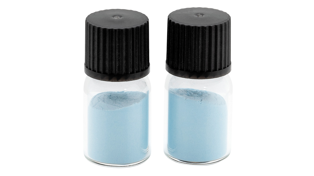 Bergeon 5680-BE-P Poudre lumineuse, bleu, non radioactive