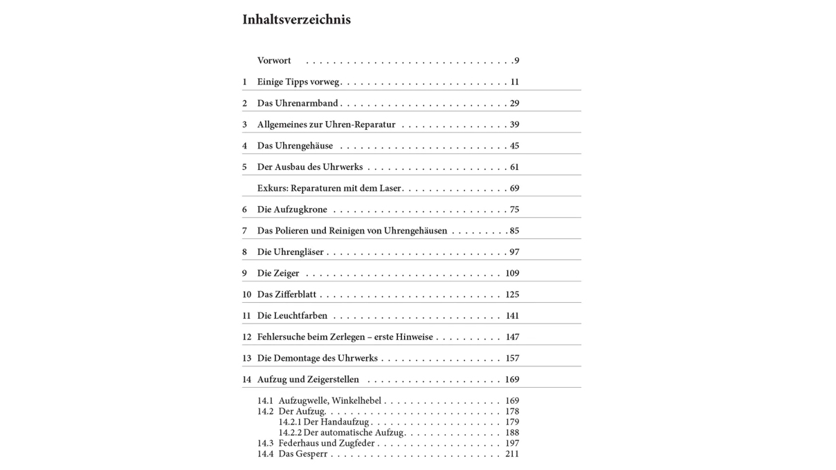 Ouvrage technique « Die Armband- und Taschenuhr in der Reparatur », nouvelle édition 2021, livre de
Jendritzki, Horlbeck, Stern, Heydt, ISBN 978-3-939315-23-0, en langue allemande