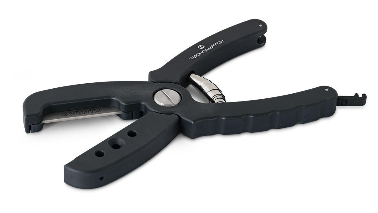 Pince coupante pour la coupe précise des bracelets caoutchouc