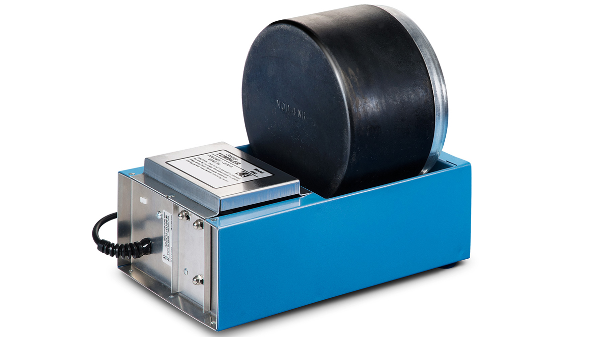 Tambour de polissage 45C, 220 / 230 V, capacité du tambour 1,5 l