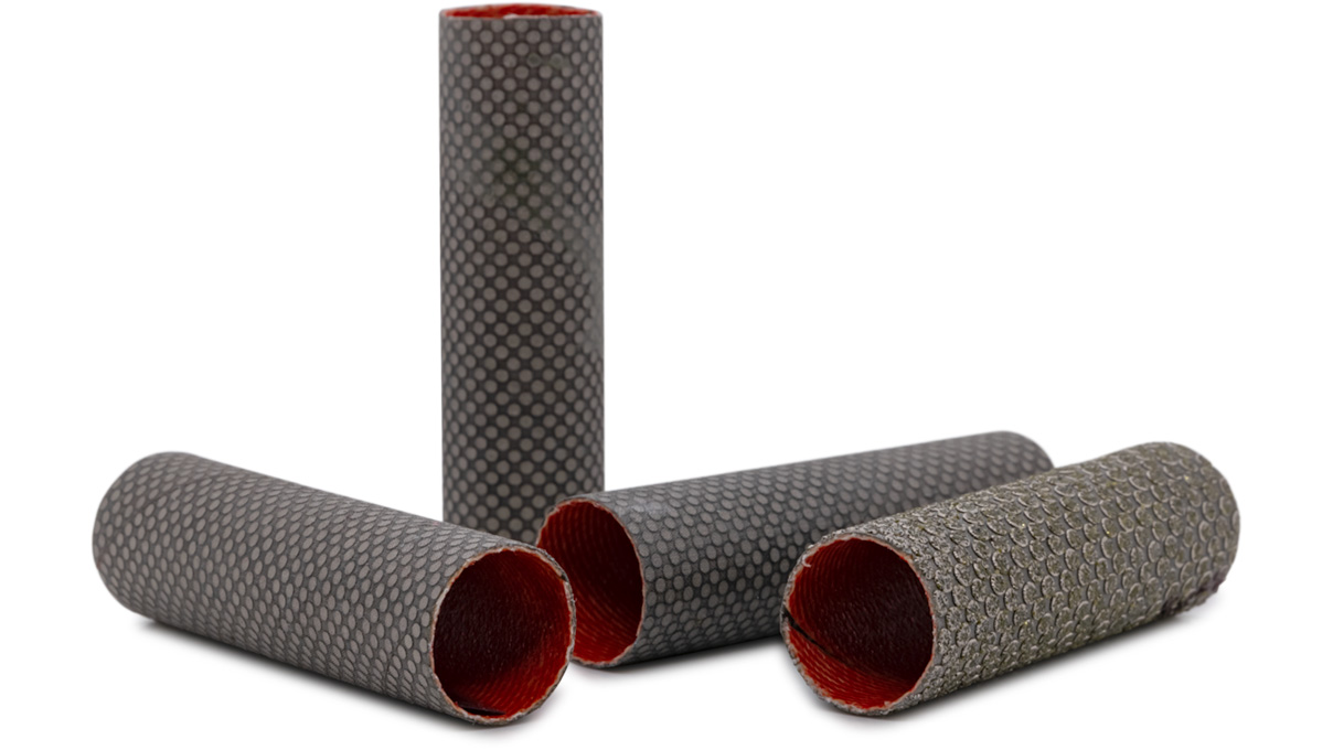 Kit de manchons abrasifs Jooltool pour
mandrin à anneau, 4 pièces