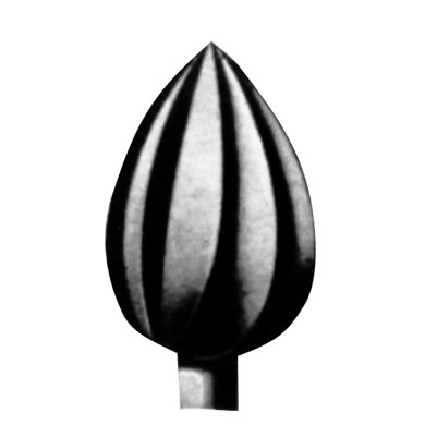 Fraises à flamme type 6, tête Ø 2,7 mm