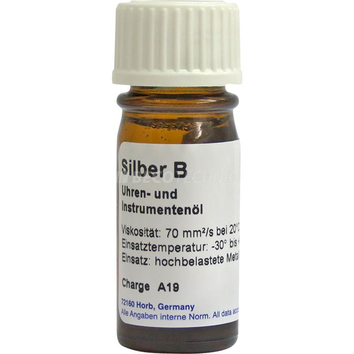 Etsyntha huile pour des montres Silber B, semi-synthétique, 5 ml