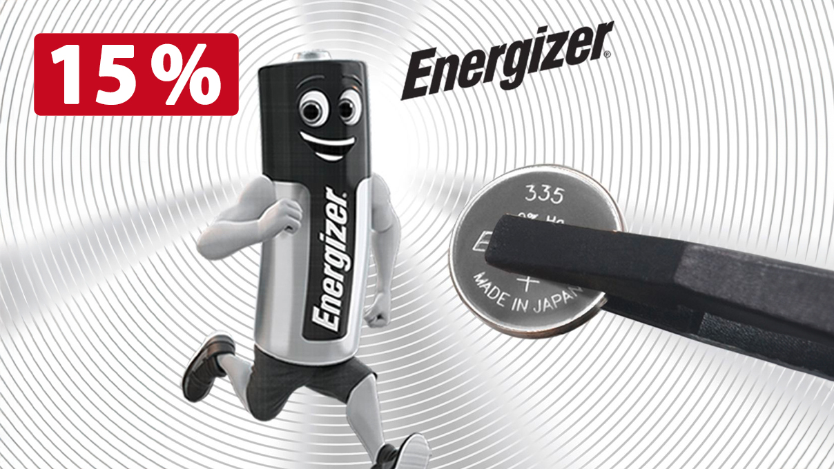 Energizer – 15 % de remise en nature