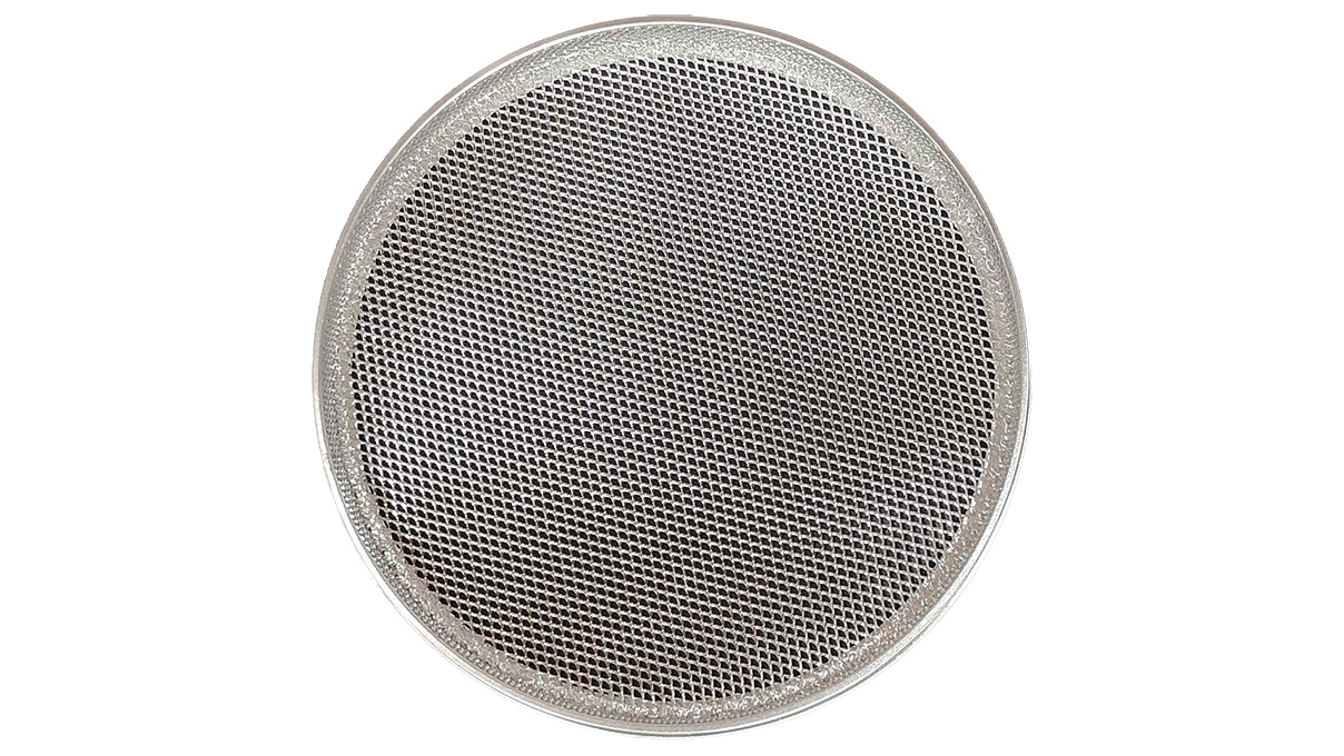 Panier, acier inoxydable, hauteur 12 mm, Ø 80 mm, électropoli, empilable, sans séparations