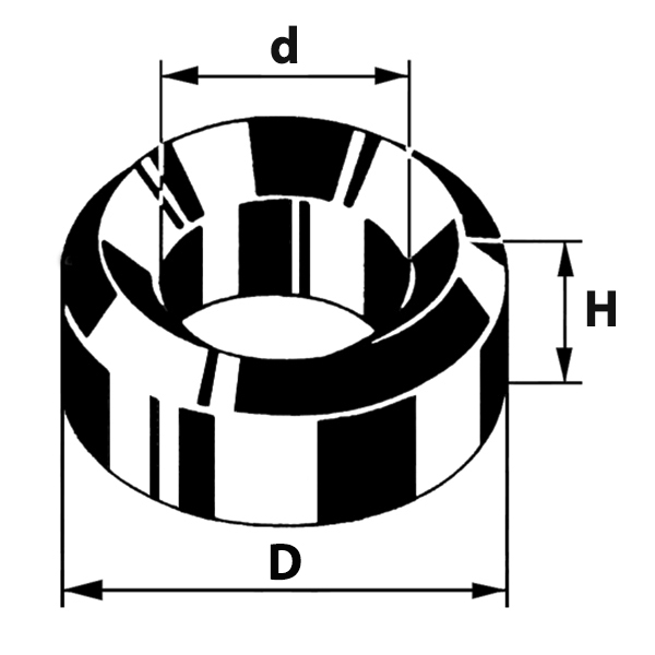 Bergeon roulement à pression en laiton