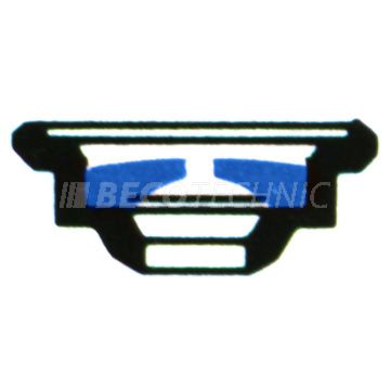 Incabloc-Steinfutter N° 211.07 Ø 1,05 x Höhe 0,42 mm Tube 24