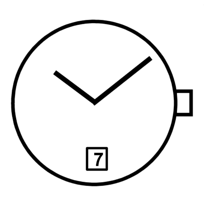 Mvt. Isa 1201331/22 10 1/2''' DATE6 NO SC (315 | SR716SW)