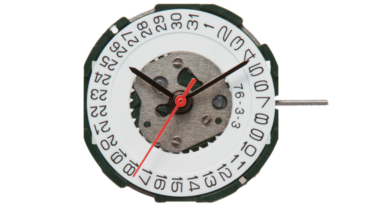 Mvt. Miyota 2115 10 1/2''' DATE6 SC Quartz (377 | SR626SW)