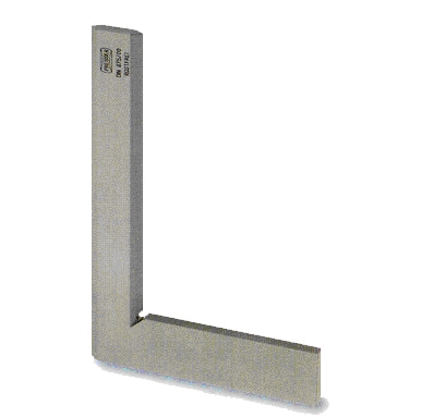 Angle de précision DIN 875/0 dans un étui 50 x 40 mm