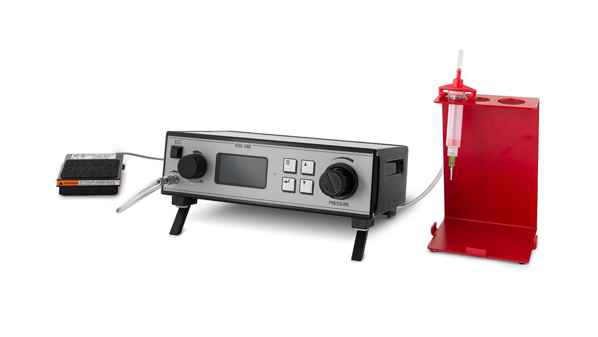 Doseur de précision KDG-1000-6, 0 - 6 bars, pour  produits liquides et pâteux, avec accessoires