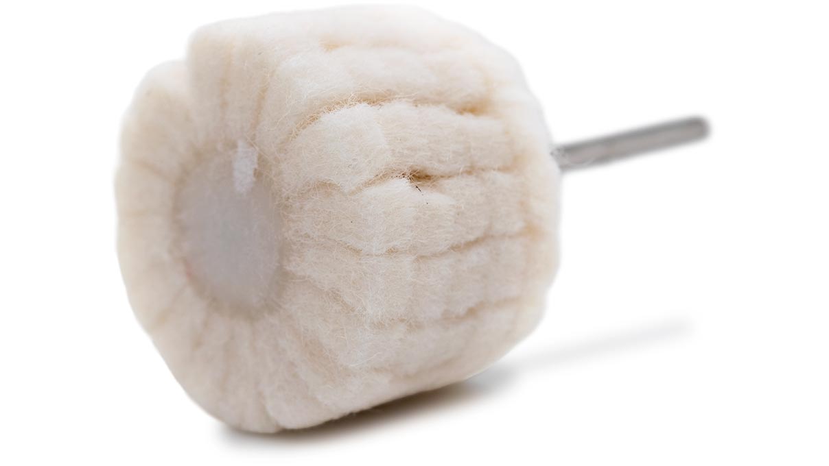 Jooltool Puffy Buff, roue de polissage, blanc, Ø 28,5 mm